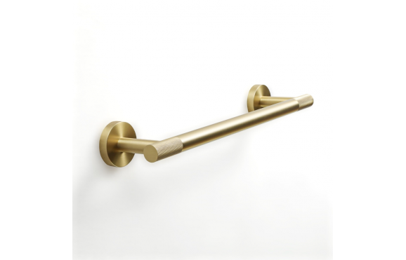 Origins Living Turner Towel Rail 35cm - Brushed Brass TRN-115135-BB