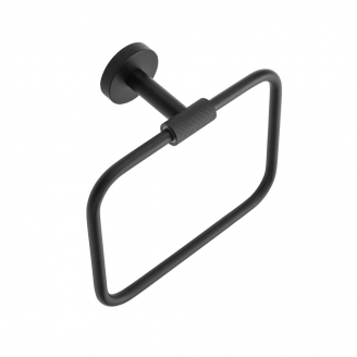 Origins Living Turner Towel Ring - Black TRN-114020-BK from Ebzone Origins Living Tecno Project Bathroom Accessories Origins Living Tecno Project Robe Hook - Chrome 116881