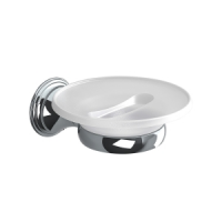 Origins Living Genoa Soap Dish - Chrome 107544 Origins Living Genoa Soap Dish - Chrome 107544