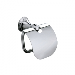 Origins Living Genoa Toilet Roll Holder with Flap - Chrome 107698 Origins Living Genoa Toilet Roll Holder with Flap - Chrome 107698