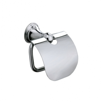 Origins Living Genoa Toilet Roll Holder with Flap - Chrome 107698 from Ebzone Bathroom Accessories Giava Square Soap Dispenser - Chrome G082-13