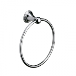 Origins Living Genoa Towel Ring - Chrome 107445 Origins Living Genoa Towel Ring - Chrome 107445