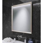 Origins Living Lexington Mirror 60 Brushed Bronze - 60x80cm B008325  Illuminated Bathroom Mirror