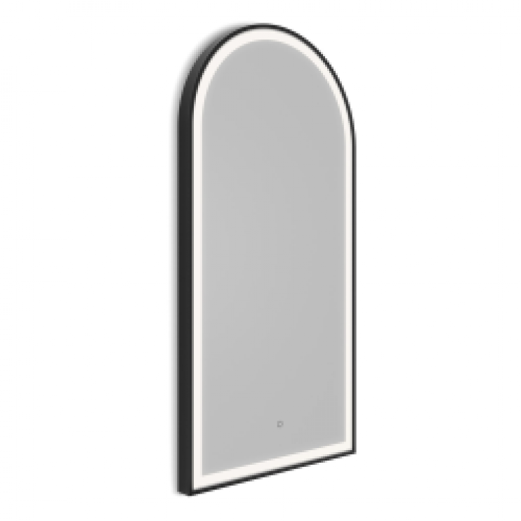 Origins Living Lomax Light Arch Mirror 40 Black - 40x80cm LML-01R048-BK Illuminated Bathroom Mirror Origins Living Lomax Light Arch Mirror 40 Black - 40x80cm LML-01R048-BK Illuminated Bathroom Mirror
