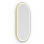 Origins Living Lomax Light Capsule Mirror 40 Brushed Brass - 40x80cm LML-01C048-BB Illuminated Bathroom Mirror