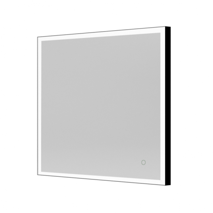 Origins Living Tate Light Square Mirror 70 Black - 70x70cm B008226