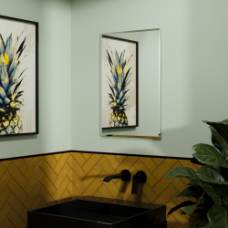 Origins Living Belvoir Rectangular Mirror 46 - 40x60cm B006710 Origins Living Belvoir Rectangular Mirror 46 - 40x60cm B006710