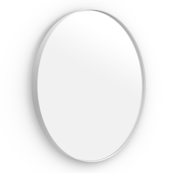 Origins Living City Round Mirror 60cm White B375653 Origins Living City Round Mirror 60cm White B375653