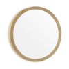 Origins Living Kenji Mirror Round 60cm Bamboo KNJ-00D060-BA