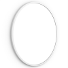 Origins Living Docklands Round Mirror 80cm White B375684