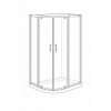 Offset Quadrant Enclosures Chrome Frame DIEO1262 x 6mm Glass Classix 1200x900mm 2 Door Offset Quadrant - Chrome