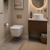 Wall Hung Pan & Seat DIPTP0244 Amyris Wall Hung WC & Soft Close Seat