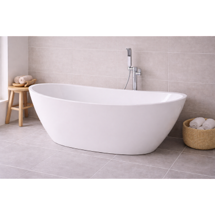 Belmont Freestanding 1700x780x690mm Bath - White