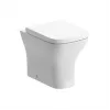 Cedarwood Rimless Back To Wall WC & Wrapover Soft Close Seat