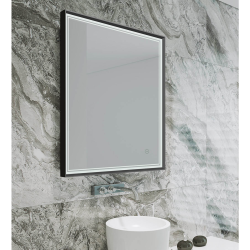 Origins Living Astoria Mirror 140 Black - 140x70cm B008370