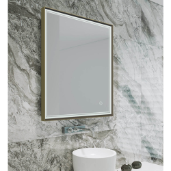 Origins Living Astoria Mirror 60 Brushed Bronze - 60x80cm B008387