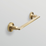 Origins Living Baxter Towel Rail 35cm - Brushed Brass BAX-115135-BB Bathroom Accessories