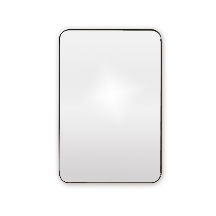 Origins Living City Rectangular Mirror 50 Black - 50x75cm B375608