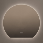Origins Living Claris Round Cut Mirror 100cm CLR-01D109-03 Illuminated Bathroom Mirror