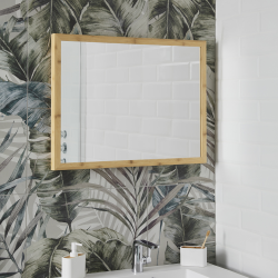 Origins Living Kenji Mirror Rectangular 60 Bamboo - 60x80cm KNJ-001068-BA Origins Living Kenji Mirror Rectangular 60 Bamboo - 60x80cm KNJ-001068-BA