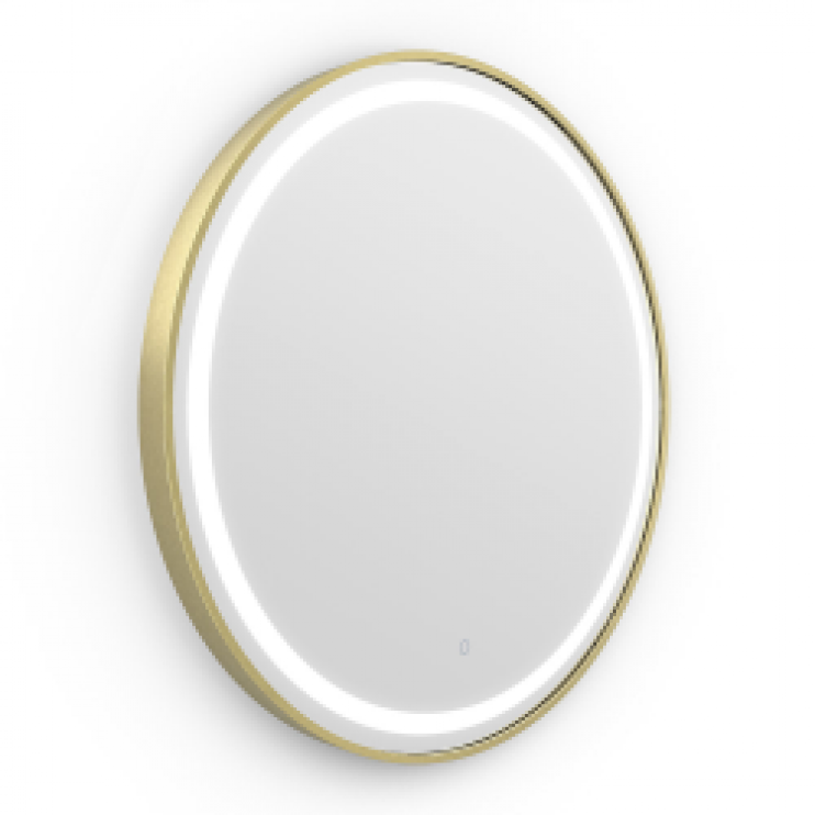 Origins Living Lomax Light Round Mirror 70cm Brushed Brass LML-01D070-BB Illuminated Bathroom Mirror Origins Living Lomax Light Round Mirror 70cm Brushed Brass LML-01D070-BB Illuminated Bathroom Mirror