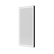 Origins Living Tate Light Rectangular Mirror 50 Black - 50x100cm B008219