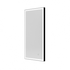 Origins Living Tate Light Rectangular Mirror 50 Black - 50x100cm B008219