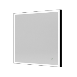 Origins Living Tate Light Square Mirror 70 Black - 70x70cm B008226