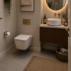 Wall Hung Pan & Seat DIPTP0178 Tilia Rimless Wall Hung WC & Soft Close Seat
