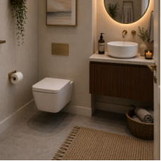 Tilia Rimless Wall Hung WC & Soft Close Seat