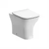 Cedarwood Rimless Back To Wall WC & Slim Soft Close Seat