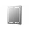 Illuminated Bathroom Wall Cabinets DIMS0116 Rika 600mm 2 Door Front-Lit LED Mirror Cabinet
