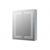 Illuminated Bathroom Wall Cabinets DIMS0120 Suki 600mm 2 Door Front-Lit LED Mirror Cabinet
