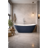 Colour Free Standing Bath DIBF0088 Belmont Freestanding 1700x780x690mm Bath - Matt Blues Belmont Freestanding 1700x780x690mm Bath - Matt Blues