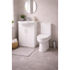 Vista 550mm Vanity & C/C Toilet Pack