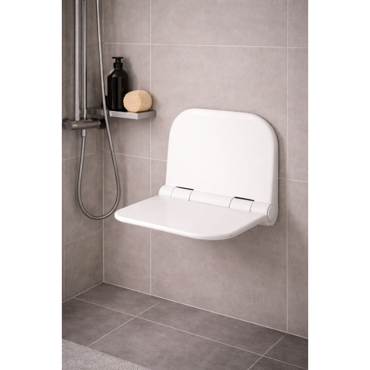 Origins Living Dino Shower Seat - White DI82-02