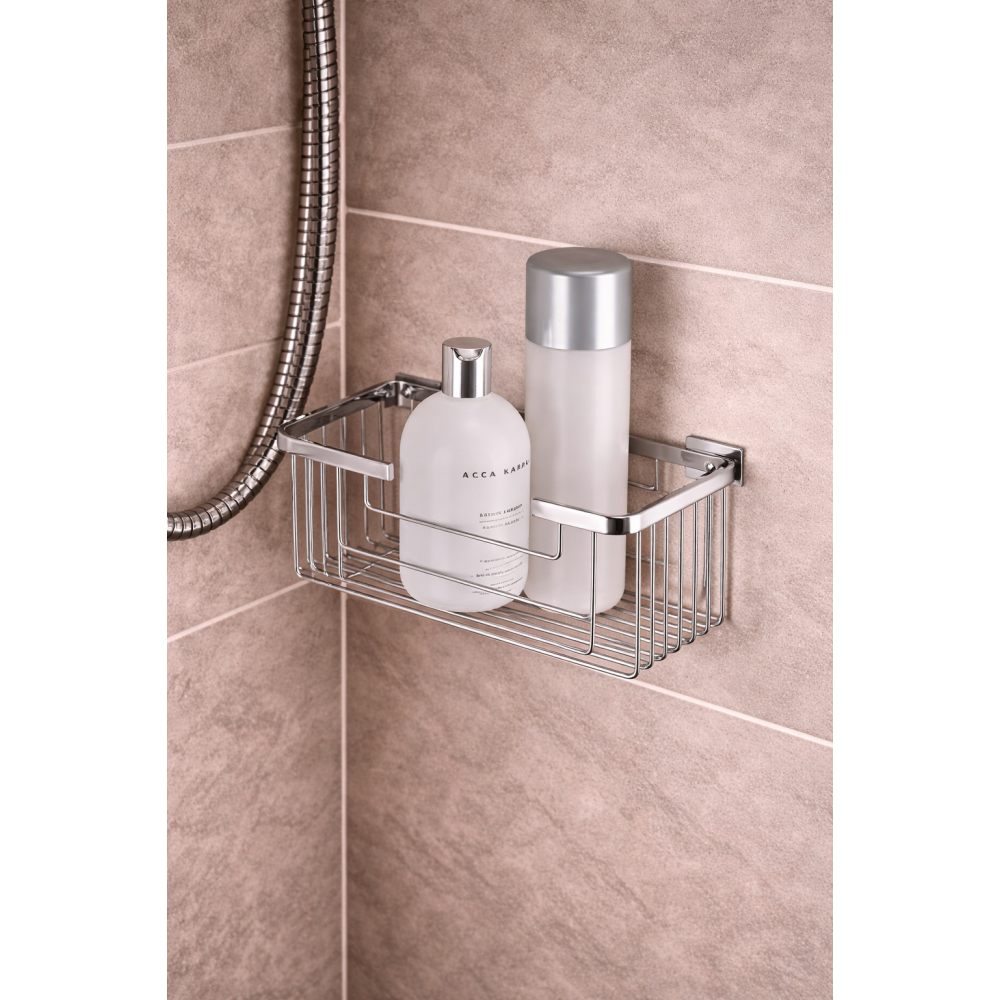 Origins Living Gedy Deep Basket - Chrome 2419-13