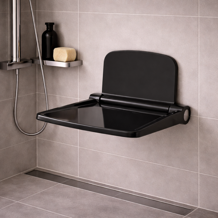 Shower Seat - Black