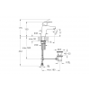 VitrA Flow Round Basin Mixer w/Waste Lever - Chrome VitrA Flow Round Basin Mixer w/Waste Lever - Chrome