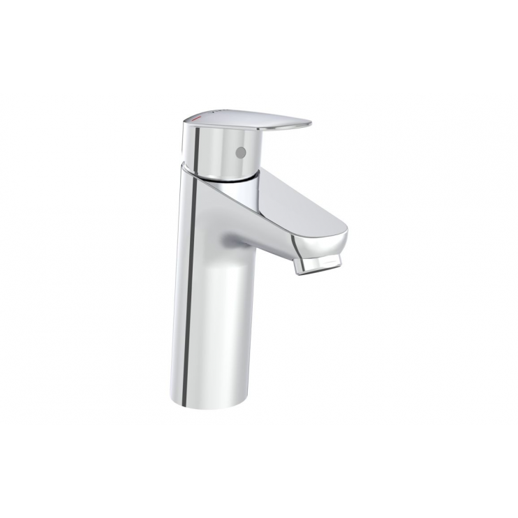 VitrA Flow Round Large Basin Mixer - Chrome