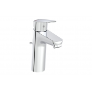 VitrA Flow Round Large Basin Mixer w/Waste Lever - Chrome VitrA Flow Round Large Basin Mixer w/Waste Lever - Chrome