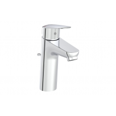 VitrA Flow Round Large Basin Mixer w/Waste Lever - Chrome VitrA Flow Round Large Basin Mixer w/Waste Lever - Chrome
