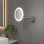 Sora Round LED Cosmetic Mirror - Frameless