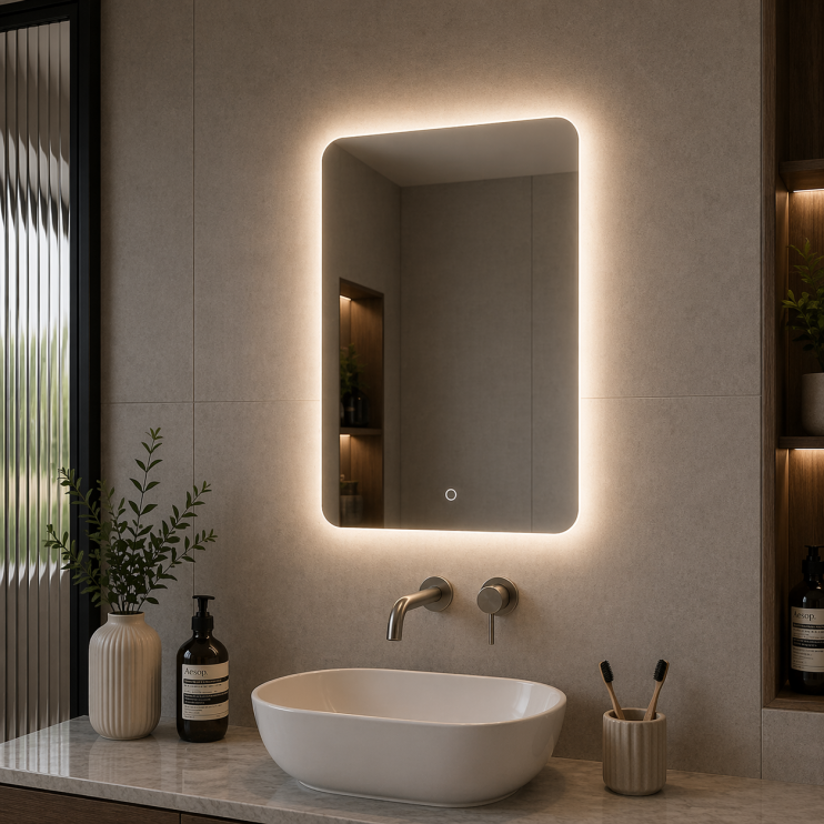 Haruki 1200x600mm Rectangle Back-Lit LED Mirror