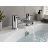 Toulon Bath Filler - Chrome Bathroom Taps