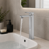 Tall Basin Bathroom Mixers Chrome DITS1216 Vema Lys Tall Basin Mixer - Chrome Bathroom Taps