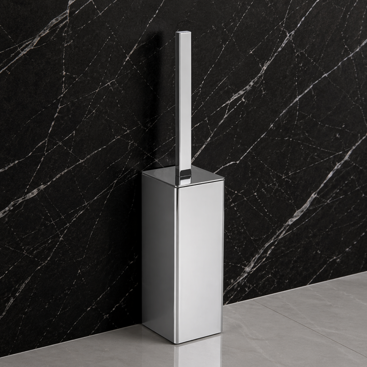Origins Living Lounge Toilet Brush Wall Mounted - Chrome 5433/03-13