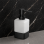 Origins Living Lounge Soap Dispenser Freestanding - Black 5455-14