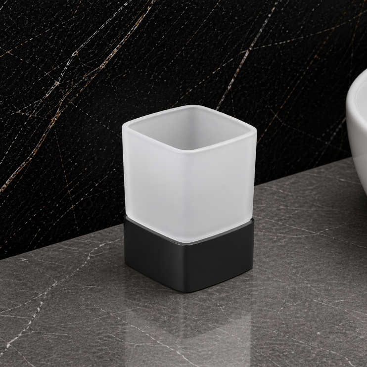 Origins Living Lounge Tumbler Freestanding - Black 5498-14