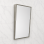 Origins Living Docklands Inclusive Angled Mirror 50 Brushed Stainless Steel - 50x80cm DKL-00A058-BS